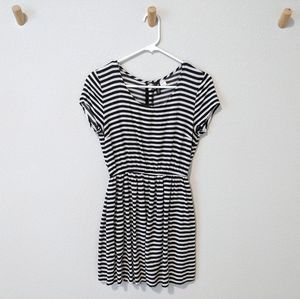 H&M Striped Viscose Dress